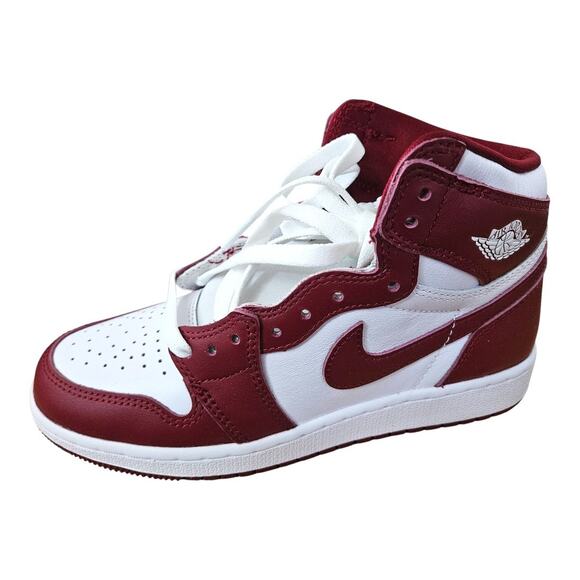 NEW Kid's/Youth Air Jordan 1 Retro High OG Artisanal Team Red (GS) (Size: 5Y) - Picture 1 of 10